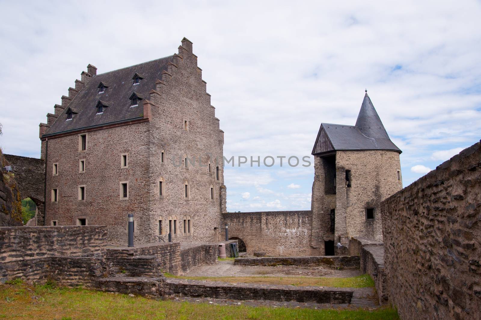 castle bourscheid,luxembourg
