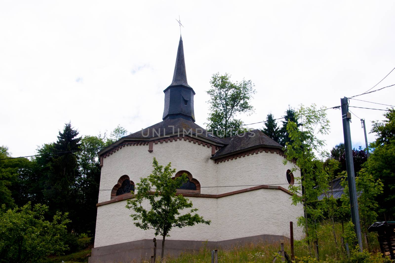 chapelle octogonale sainte gunegonde, heiderocheidergrund,luxembourg
