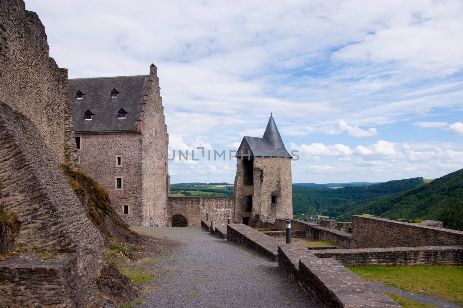 castle bourscheid,luxembourg