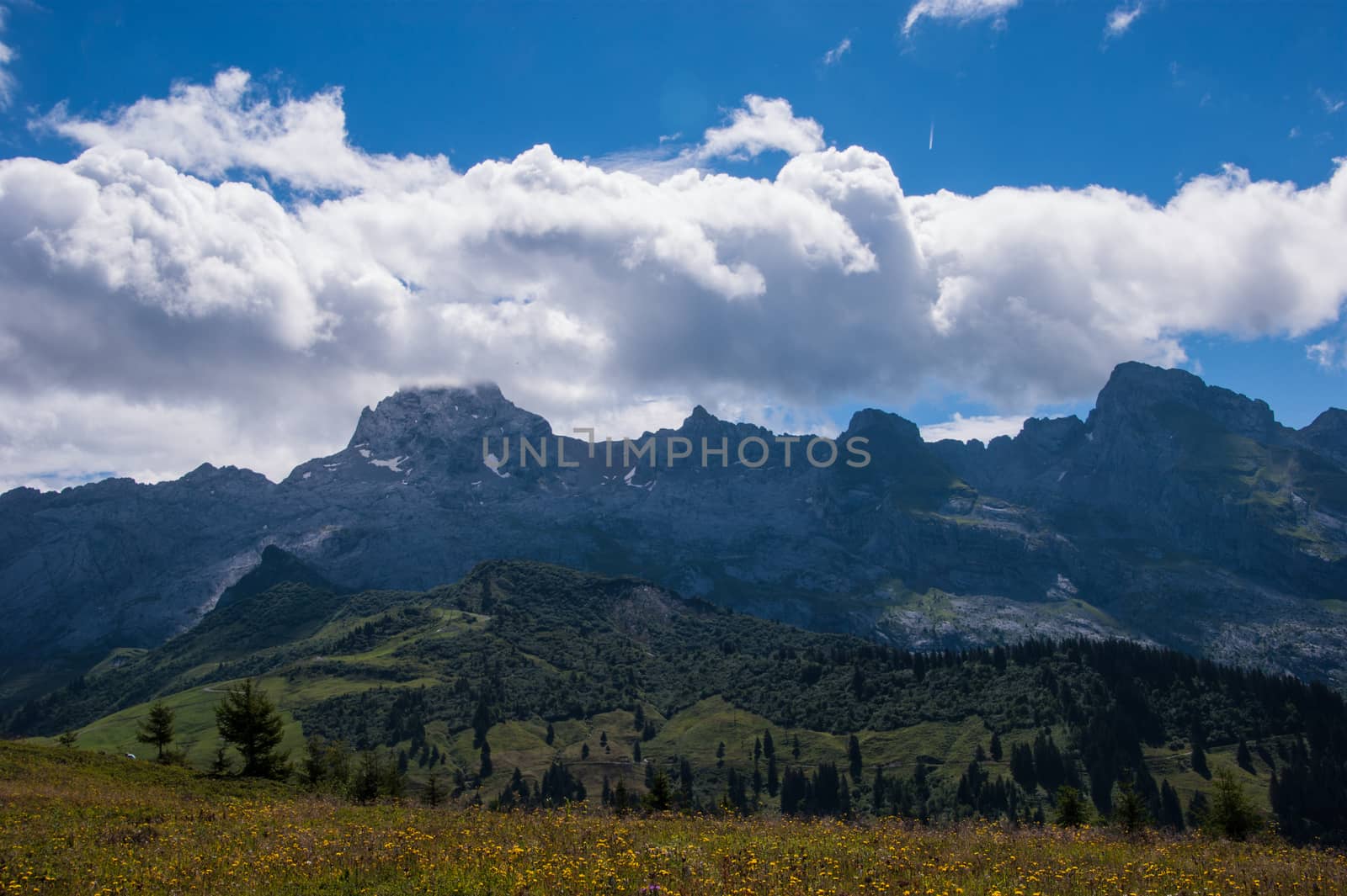 col ds annes,le chinaillon,grand bornand,haute savoie,france
