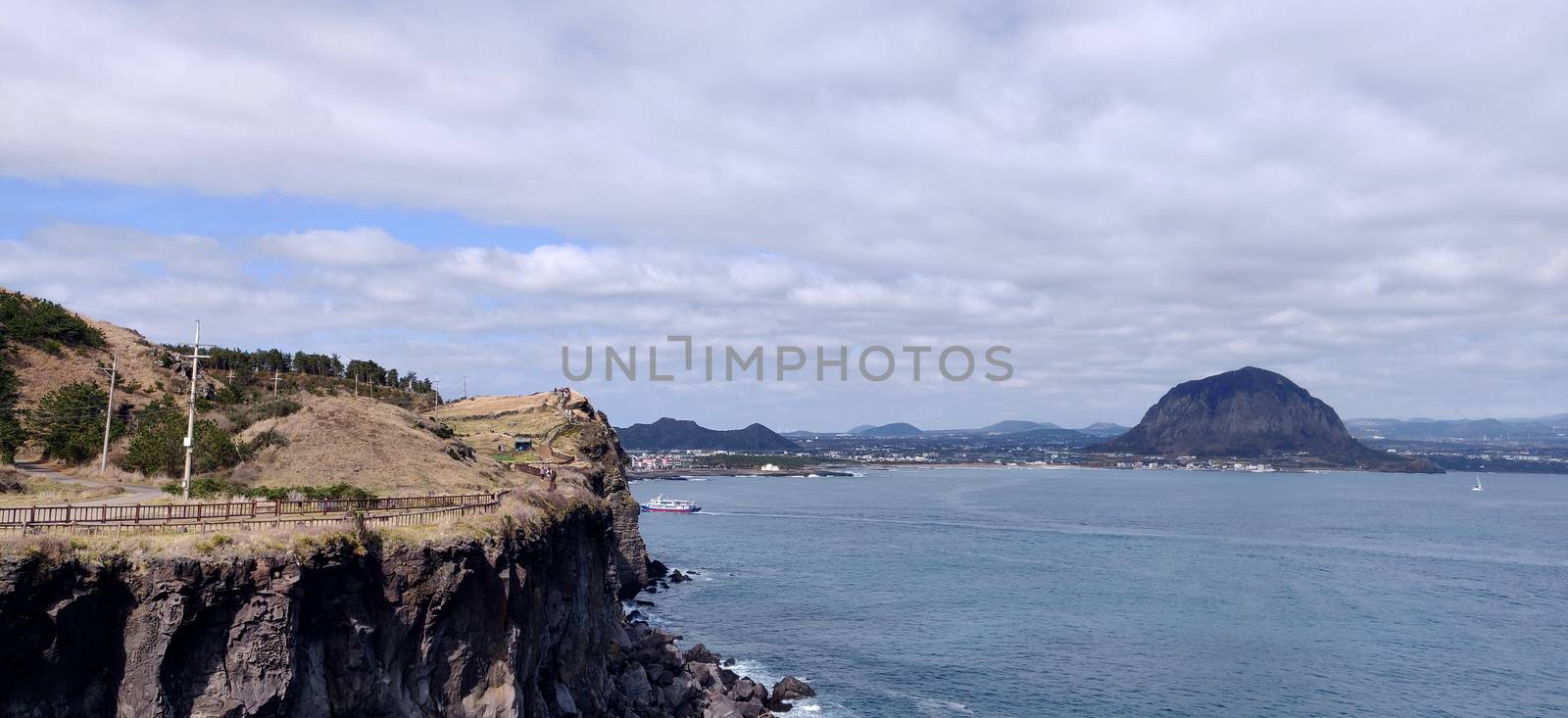 Landscape view of songaksan and Sanbang-san mountain by mshivangi92