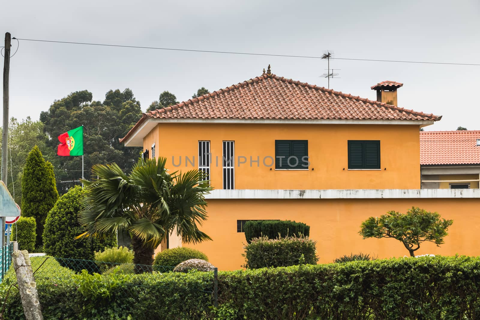 Architecture detail of typical house in a small village in north by AtlanticEUROSTOXX