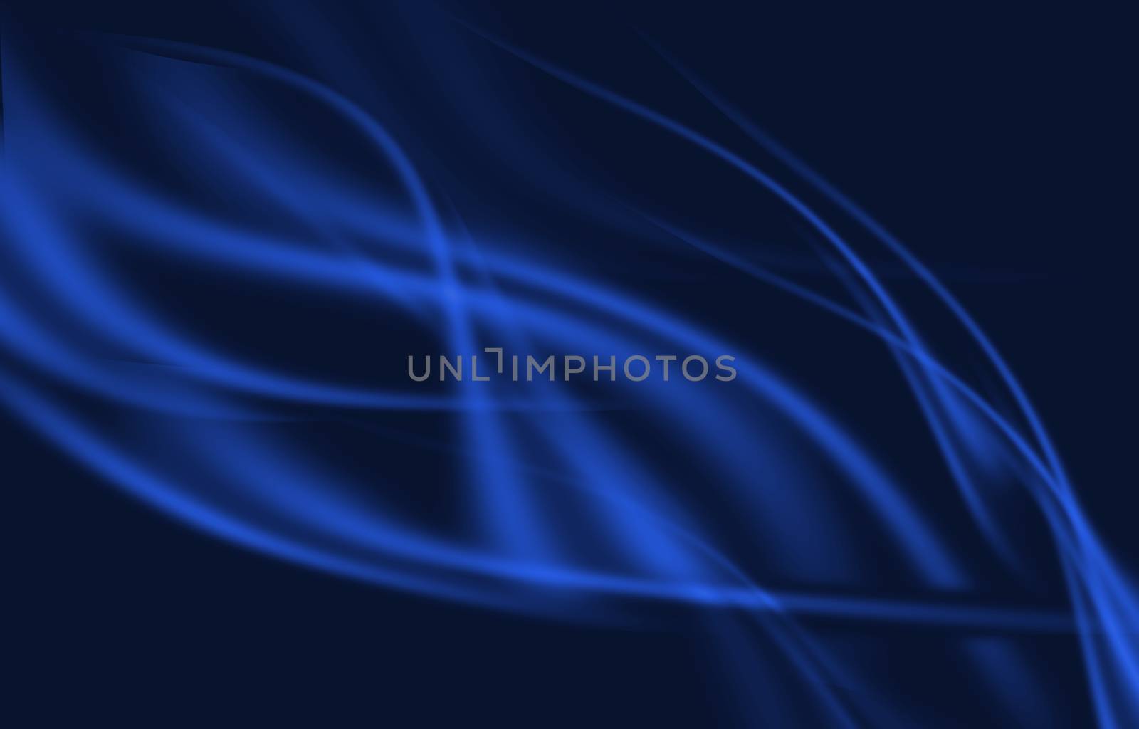 Blue abstract lines and wave background by Kheat