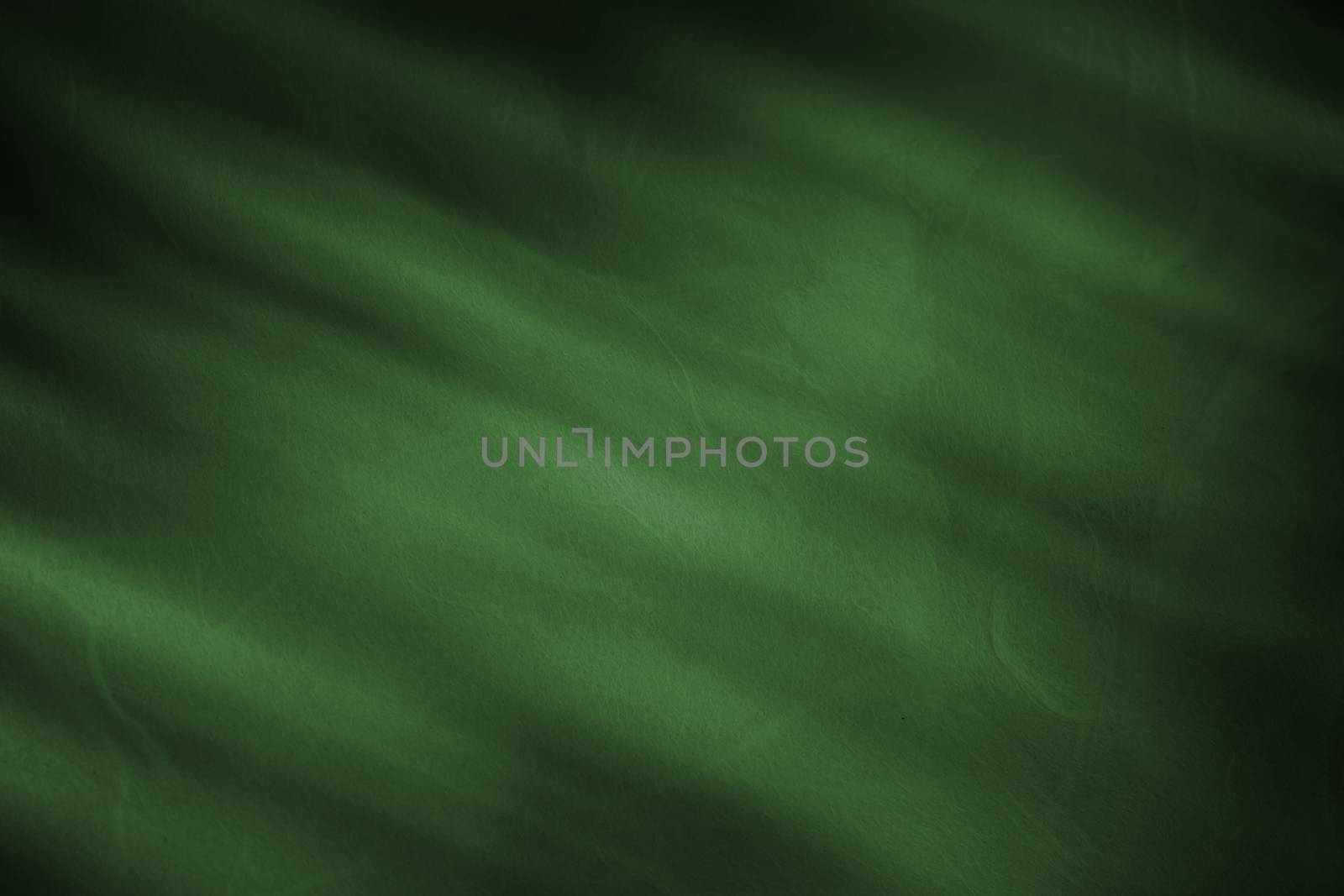 abstract mulberry paper texture green army for background by Kheat