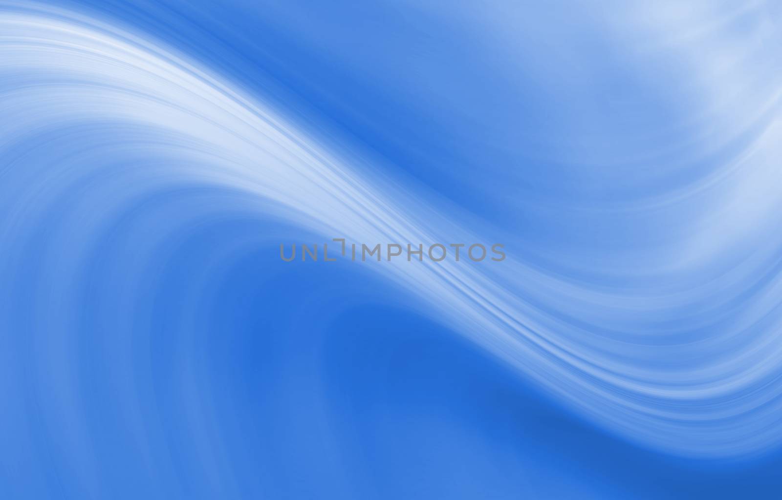 Blue abstract lines and wave background