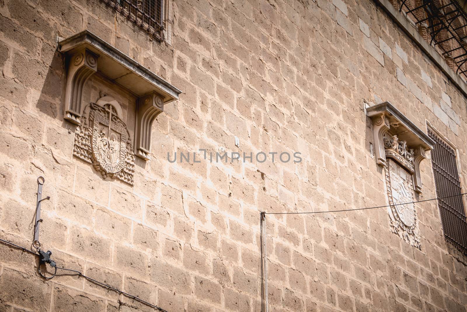 architectural detail of St Mary s Cathedral of Toledo in spain by AtlanticEUROSTOXX