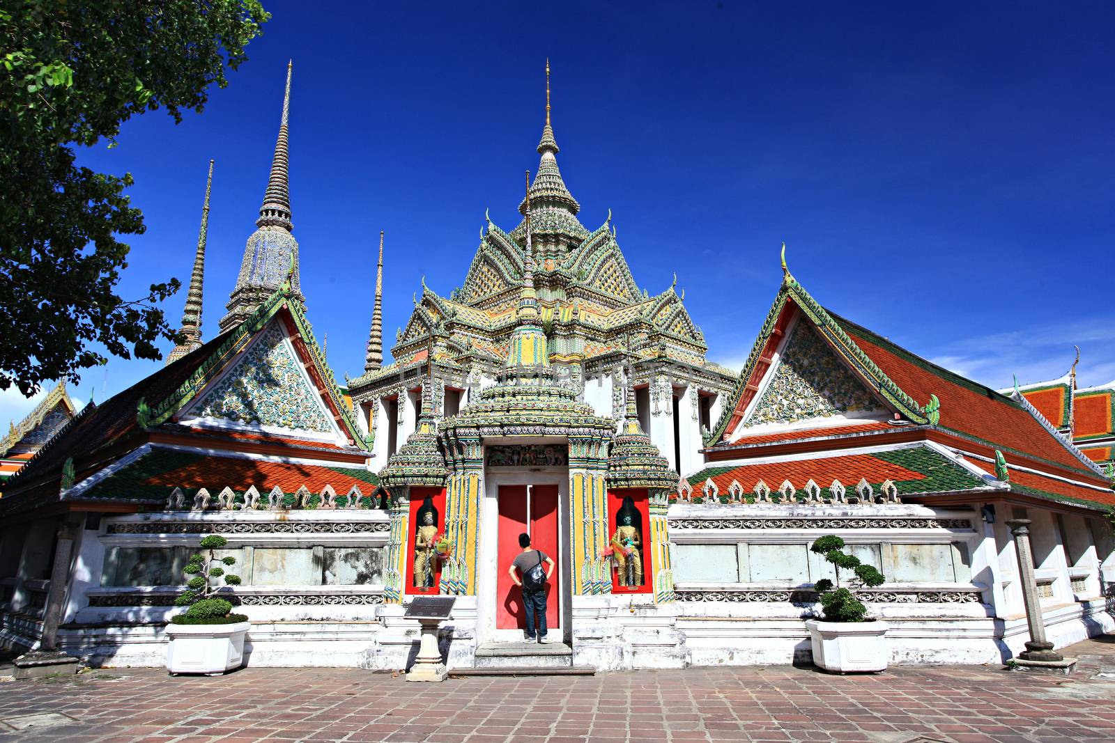 Wat Phra Chetuphon Wimon Mangkhalaram Rajwaramahawihan. The temple is first on the list of six temples in Thailand