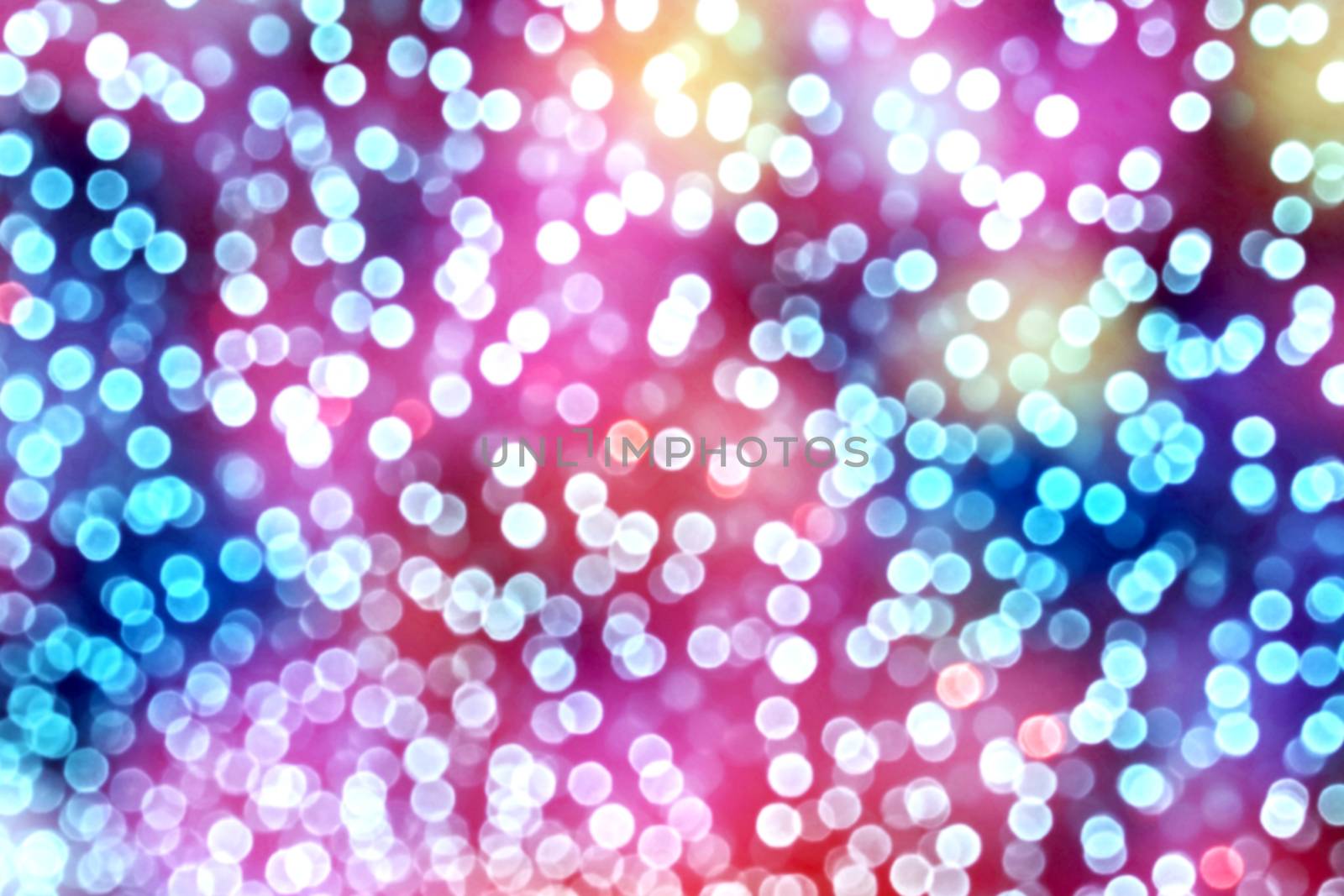 aqua abstract of blur and bokeh interior and light night garden colorful background
