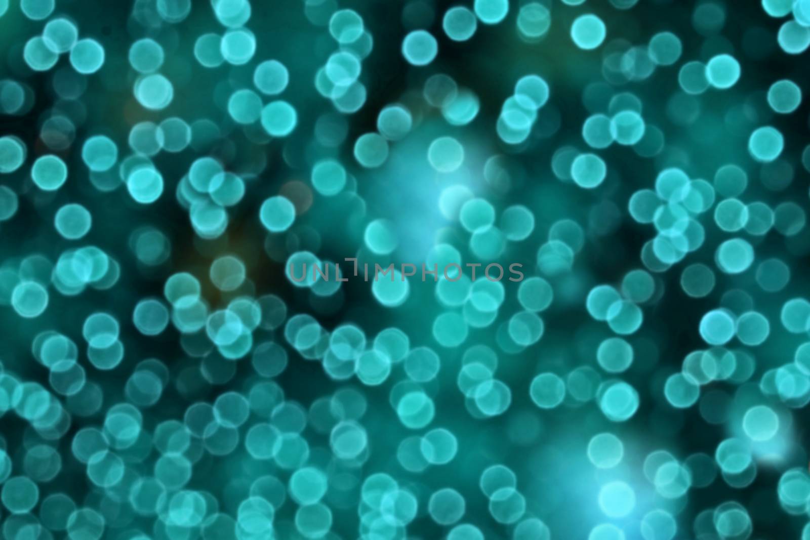 aqua abstract of blur and bokeh colorful interior and light night garden background