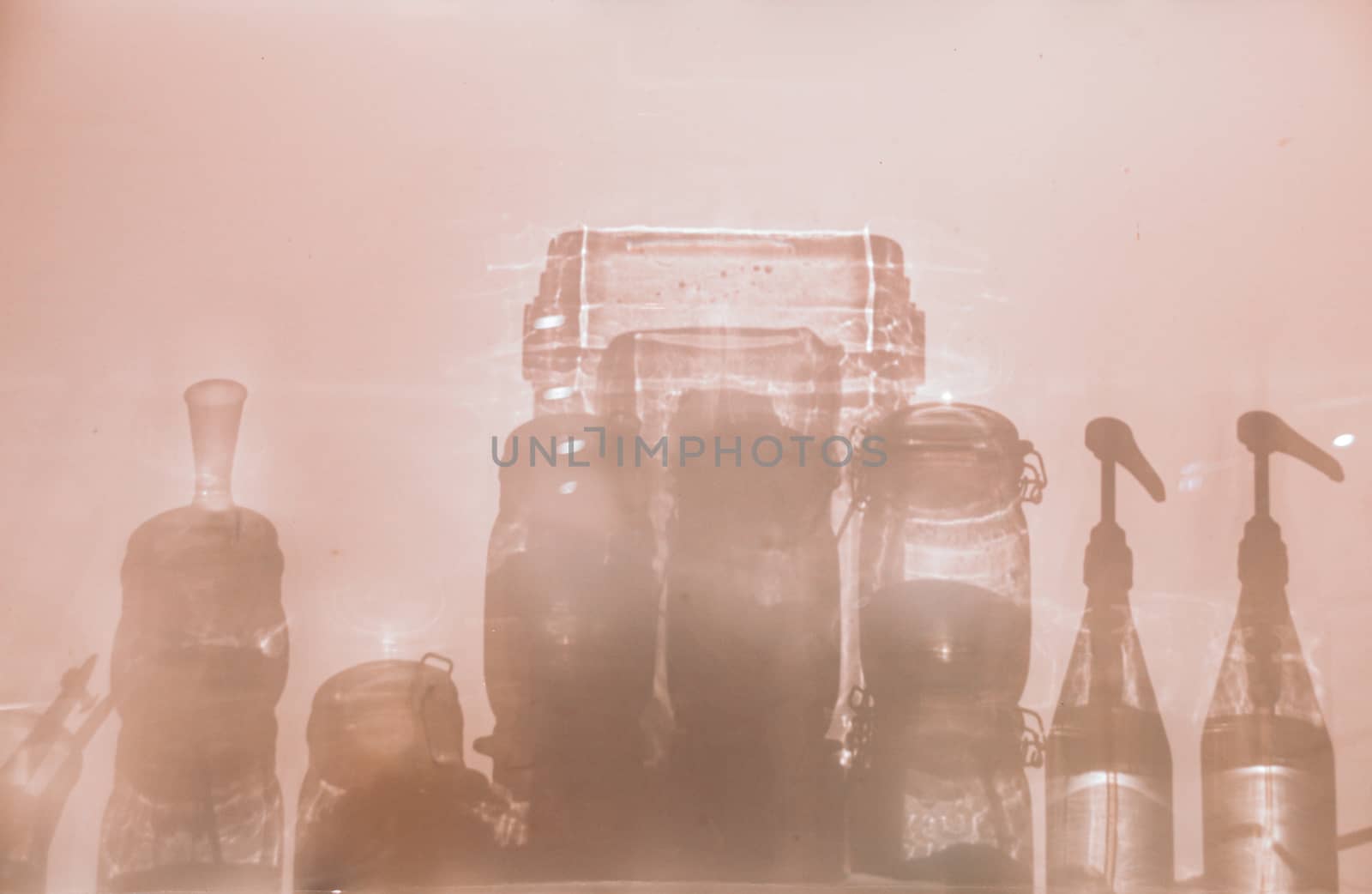 Glass Container Silhouettes by Sonnet15