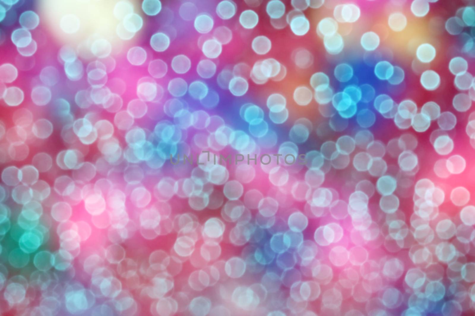 red pink abstract of blur and bokeh colorful interior and light night garden background