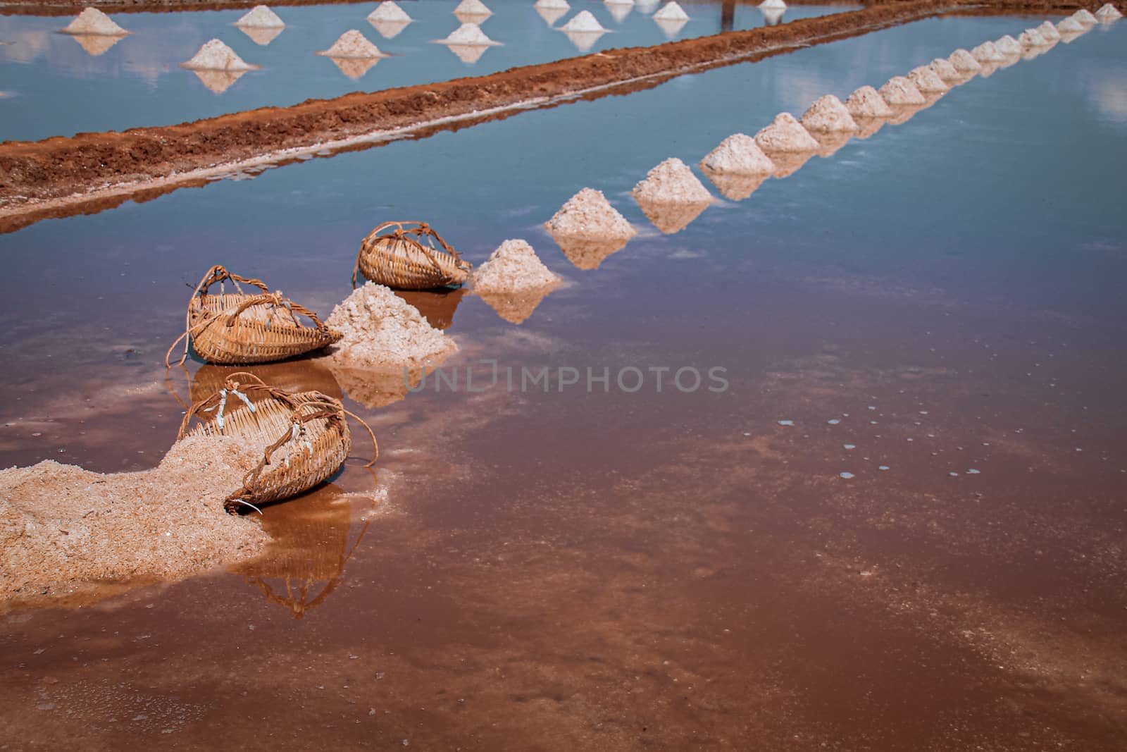 Kampot Salt Fields in Cambodia by Sonnet15