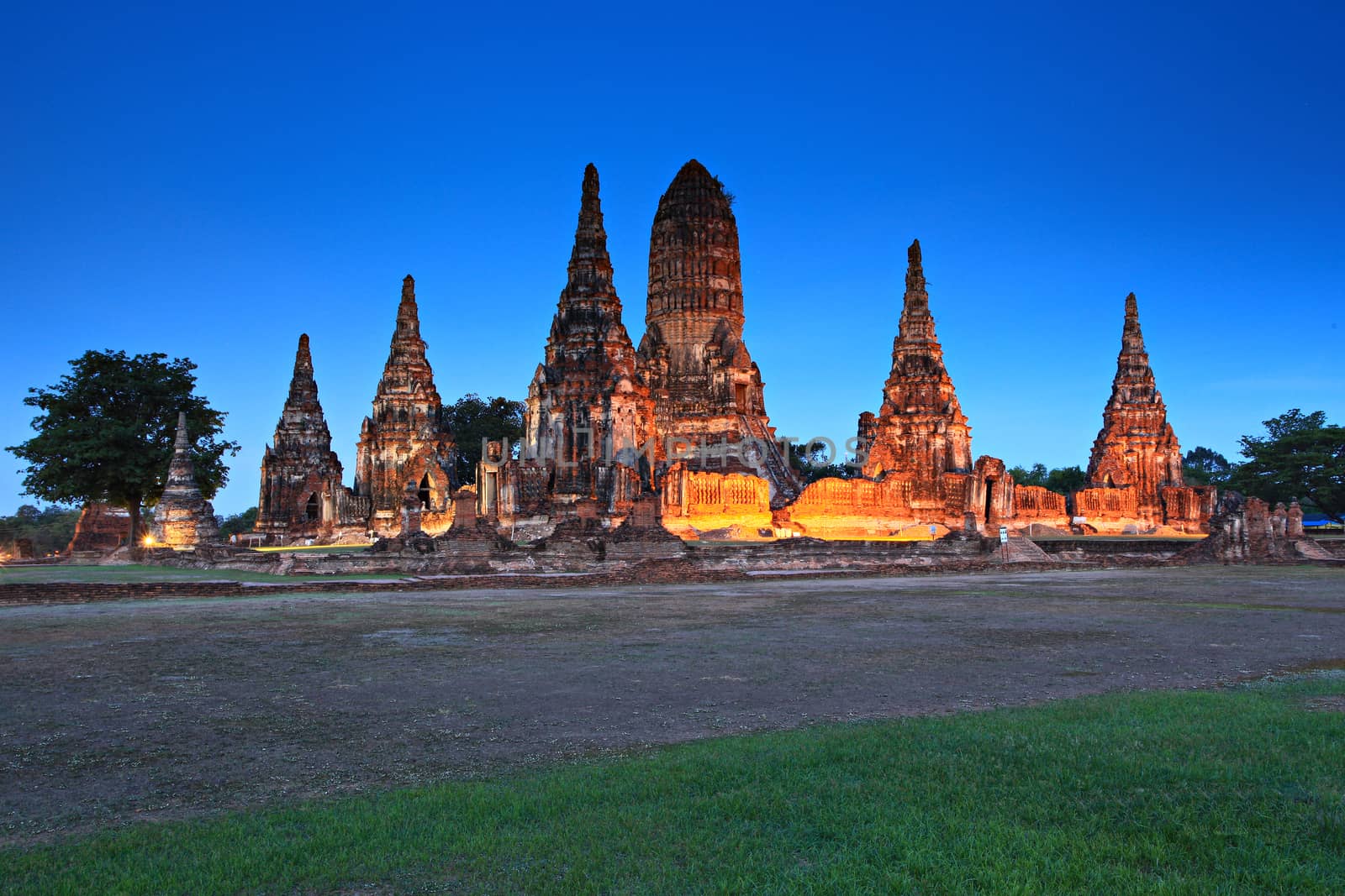 Wat Chaiwatthanaram Ayutthaya Historical Park, Thailand, by Mercedess