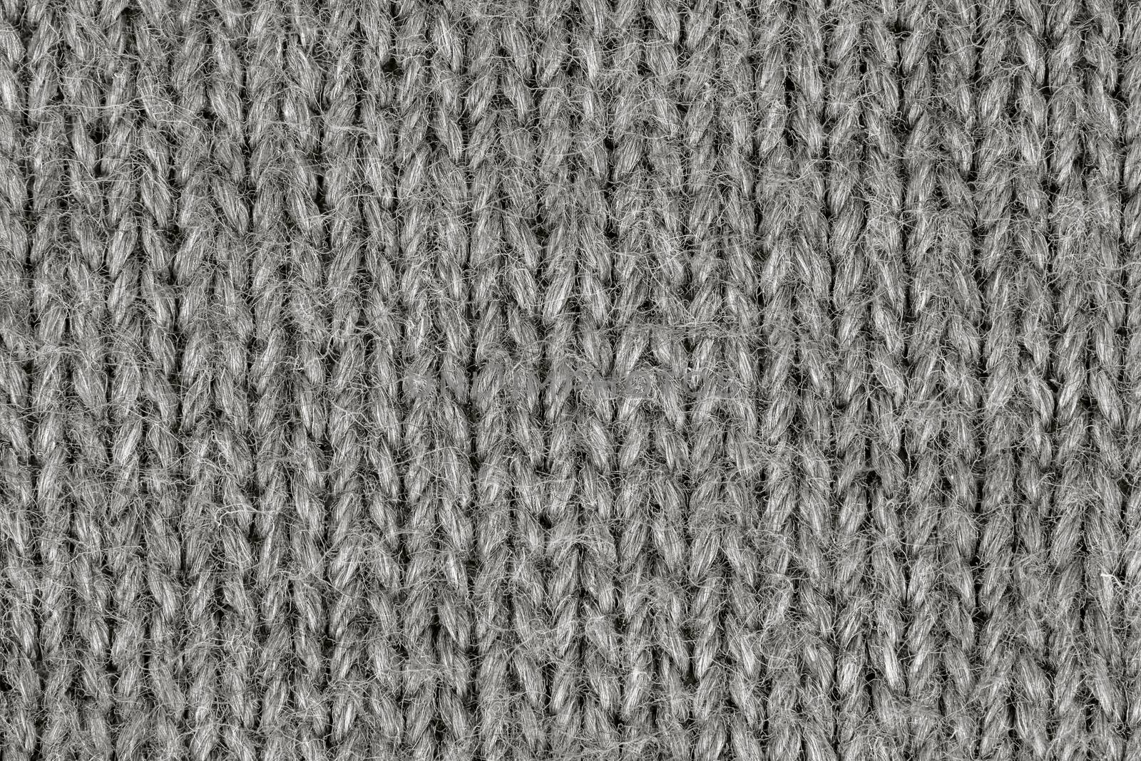 Detailed gray cotton fabric texture or background