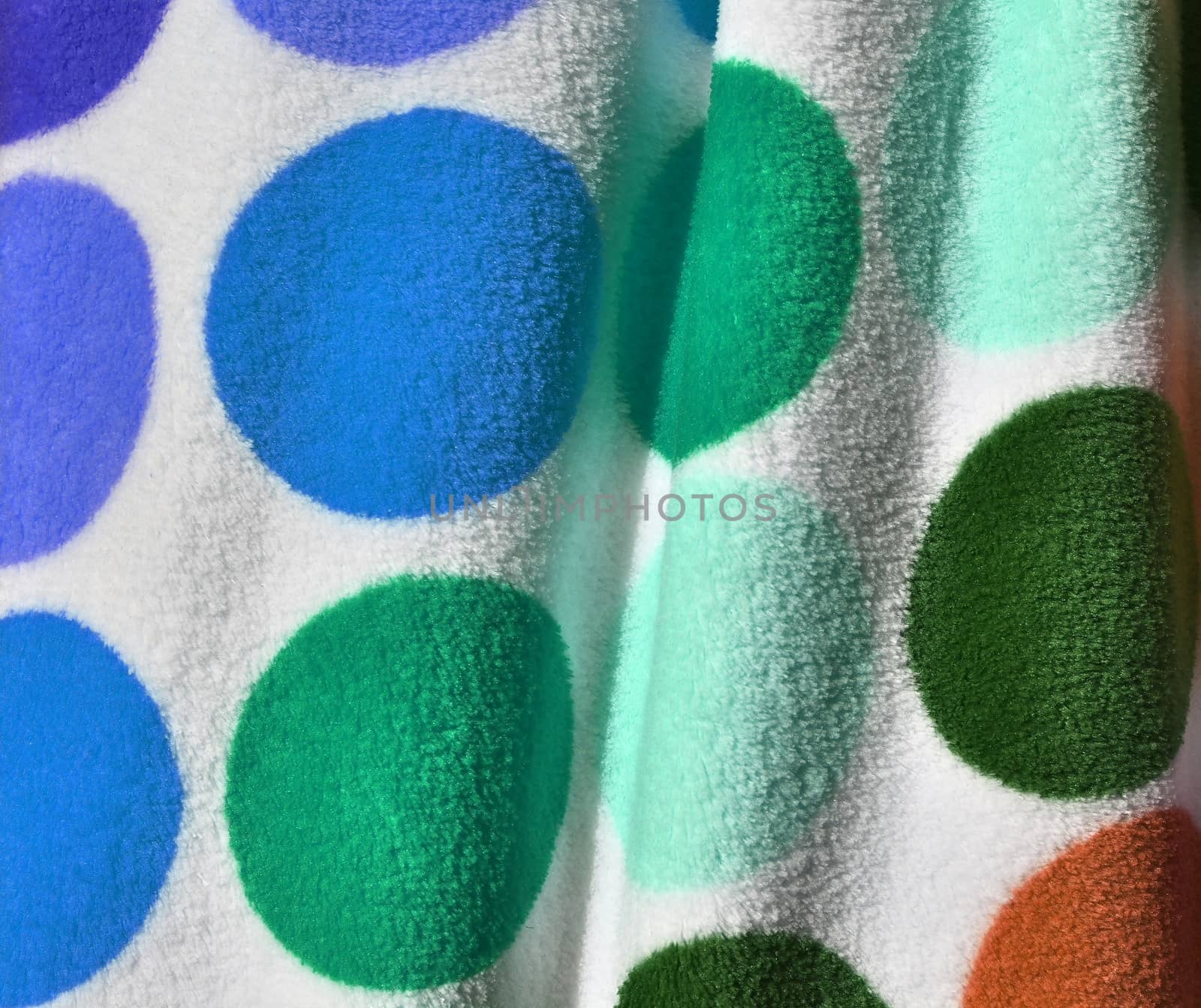 Detailed close up view on samples of cloth and fabrics in differ by MP_foto71