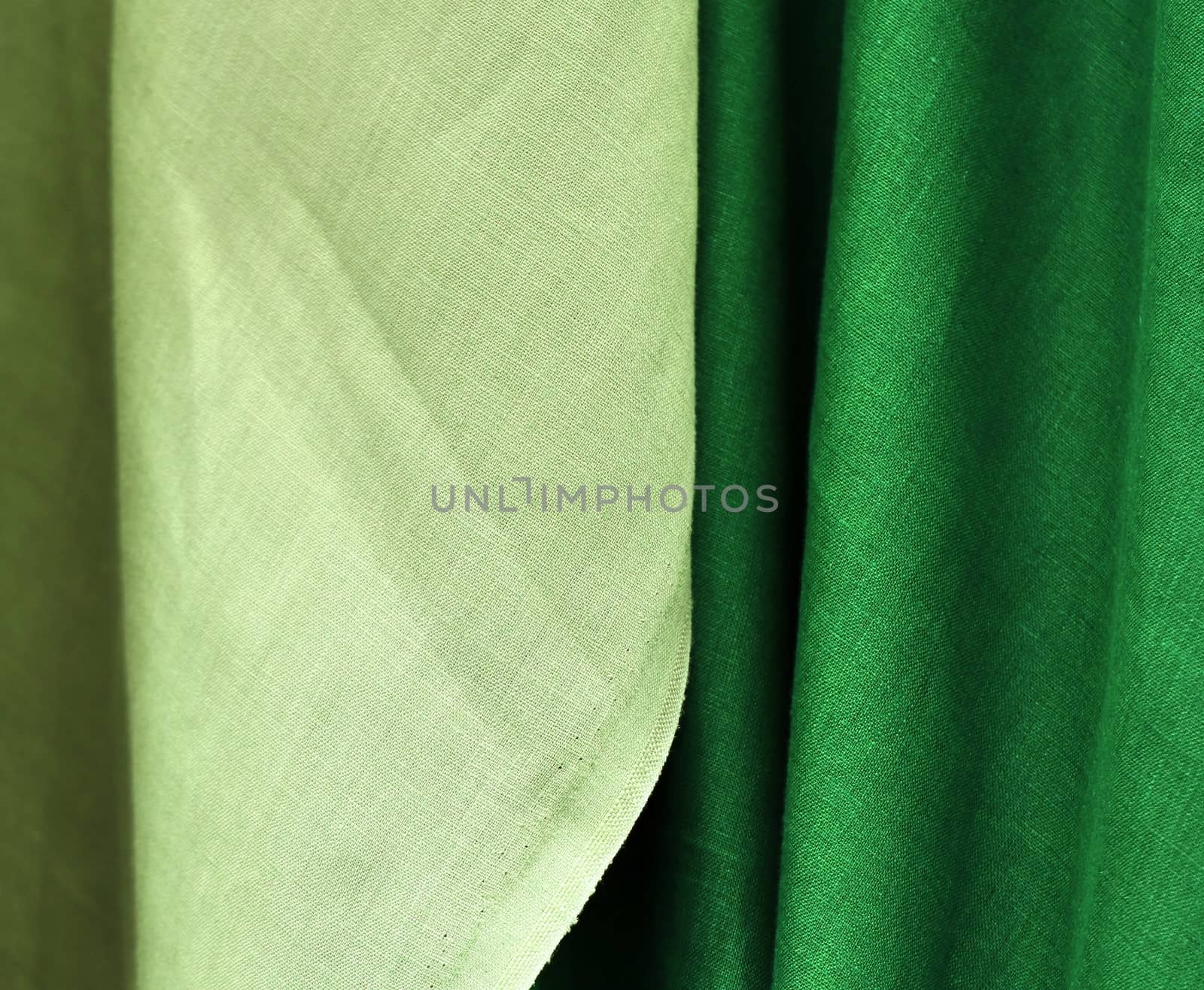 Detailed close up view on samples of cloth and fabrics in differ by MP_foto71