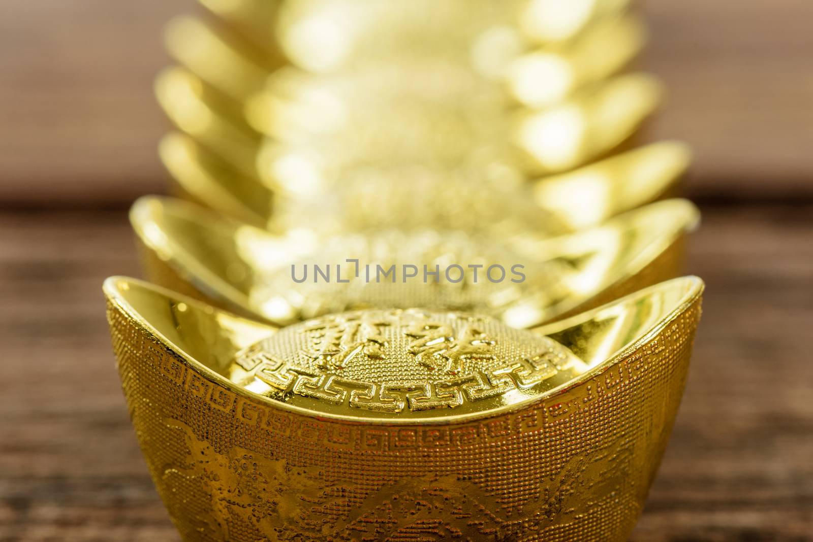 chinese gold ingot by norgal