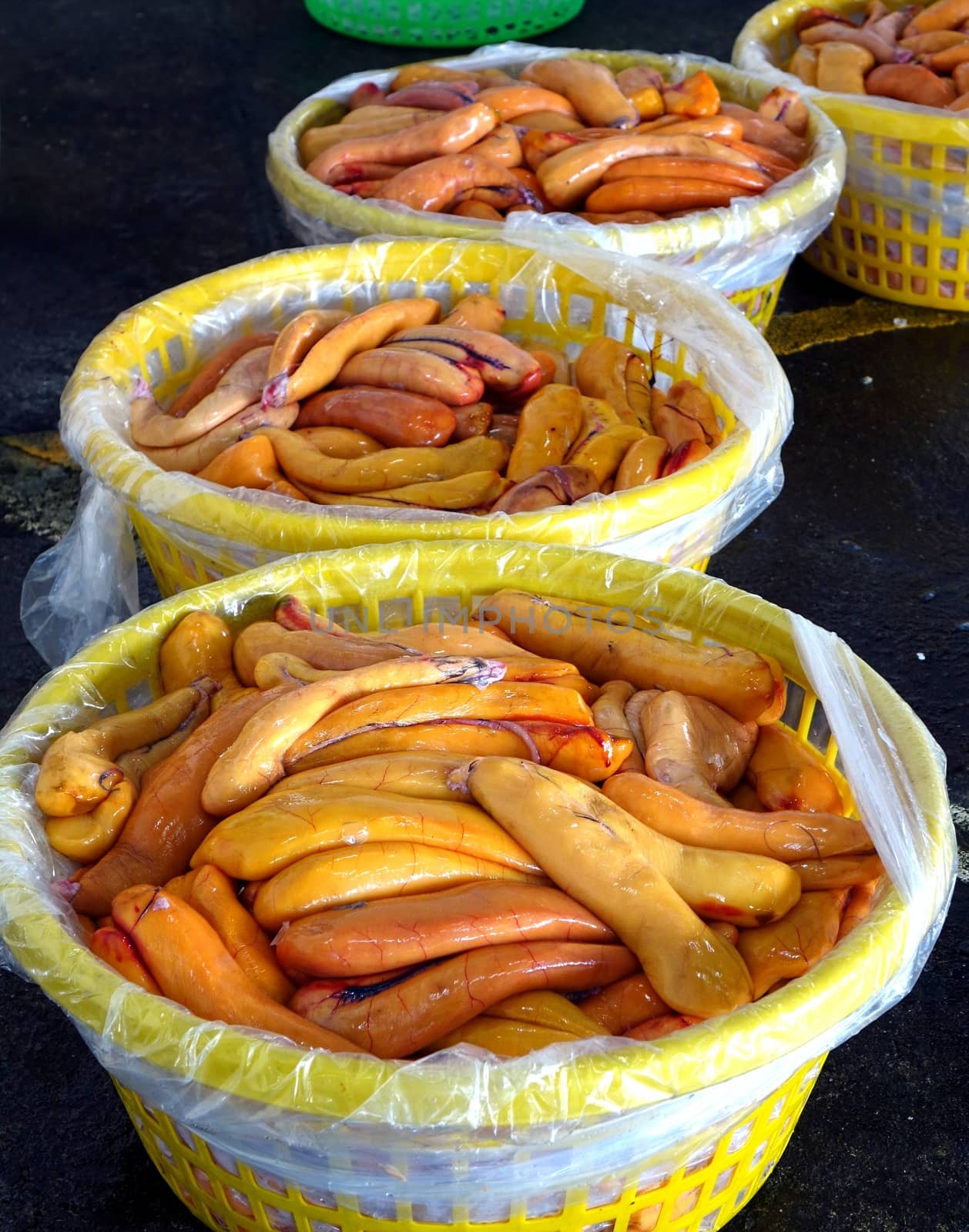 Large Baskets with Mullet Roe by shiyali