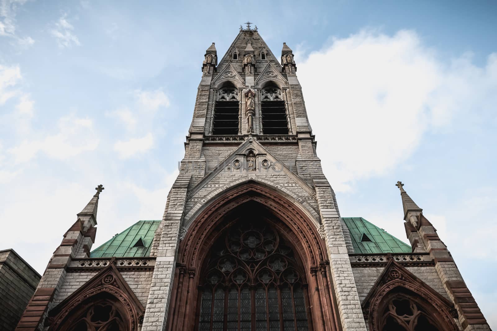 architecture of St. Augustine and St. John The Baptist Catholic  by AtlanticEUROSTOXX