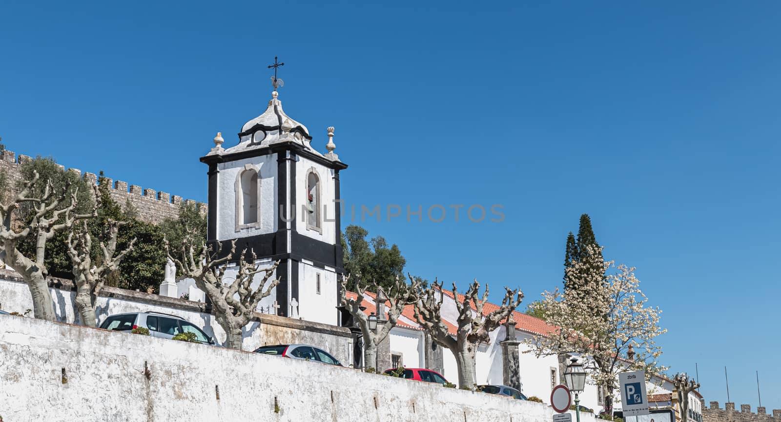 View of the entrance to the historic city of obidos, Portugal by AtlanticEUROSTOXX