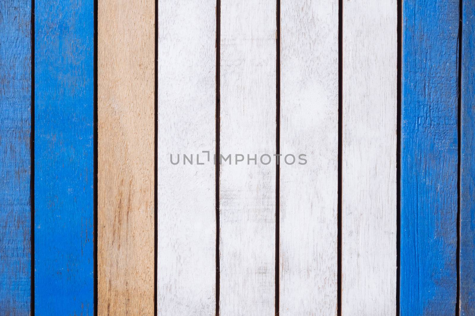 wood plank wall texture background by ronnarong
