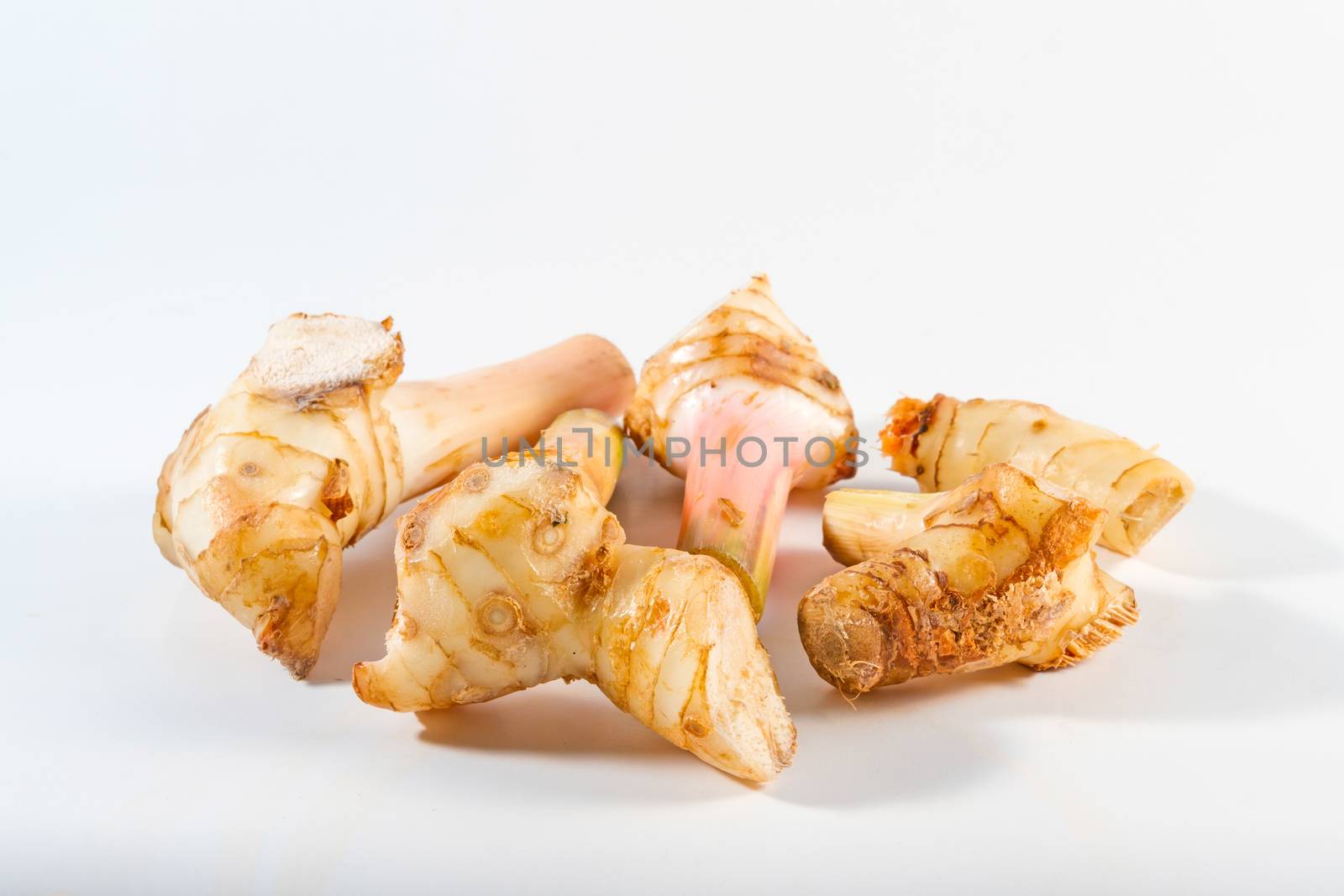 Galangal is an herb used in cooking in Thailand and Indonesia. by ronnarong