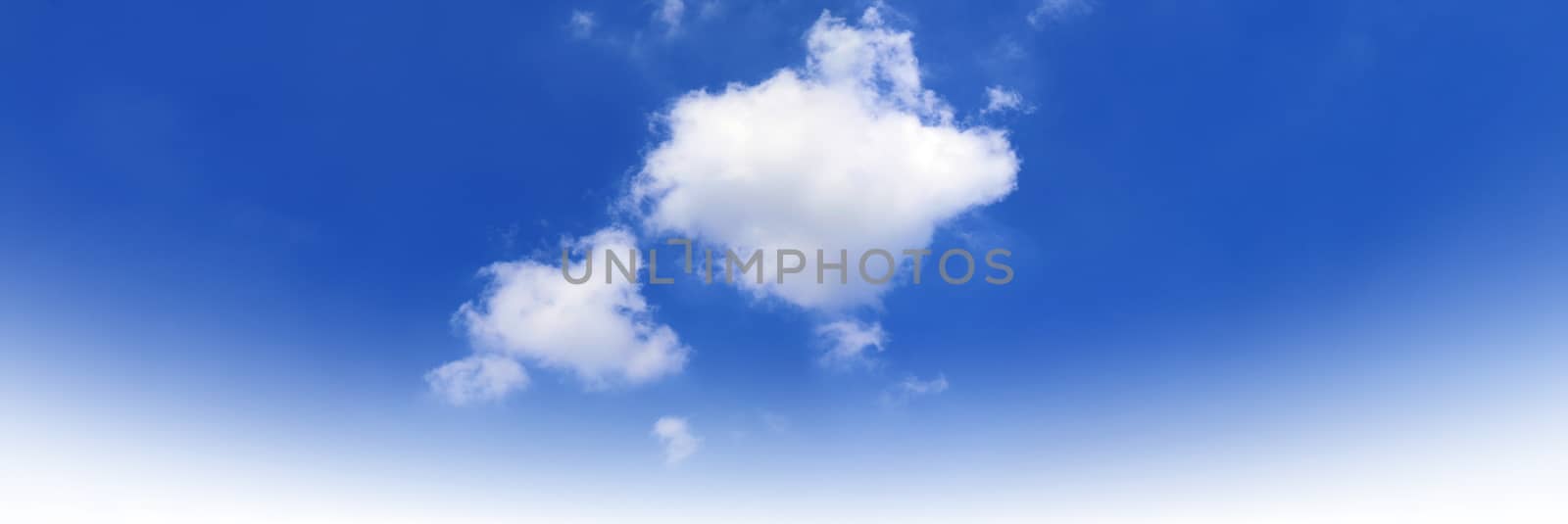 Sky landscape, Sky cloud panorama empty space, Blue sky, cloud on sky background by cgdeaw