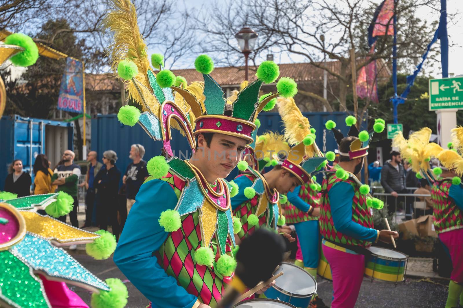 parade of the traditional carnival of Loule, Portugal by AtlanticEUROSTOXX