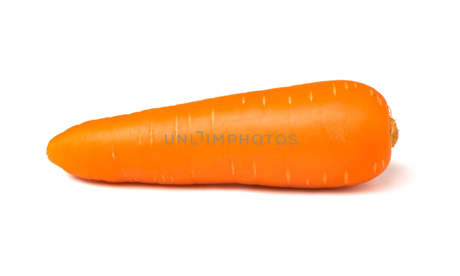 Fresh carrots isolated on white background. Close up of carrots. by kirisa99