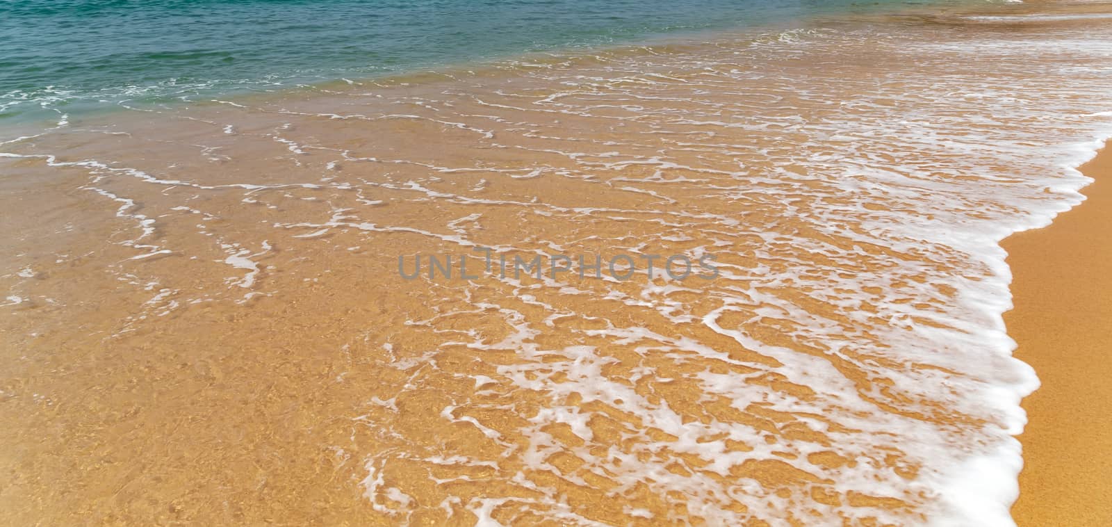 World Water Day, textured wavy water on sunny day. Mirissa, Sri Lanka.