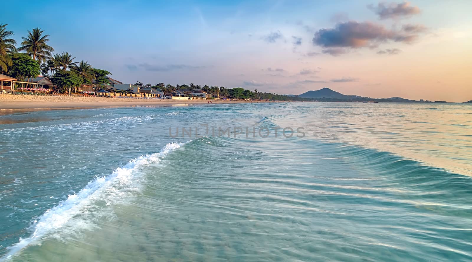 beach sand sunset background abstract blur