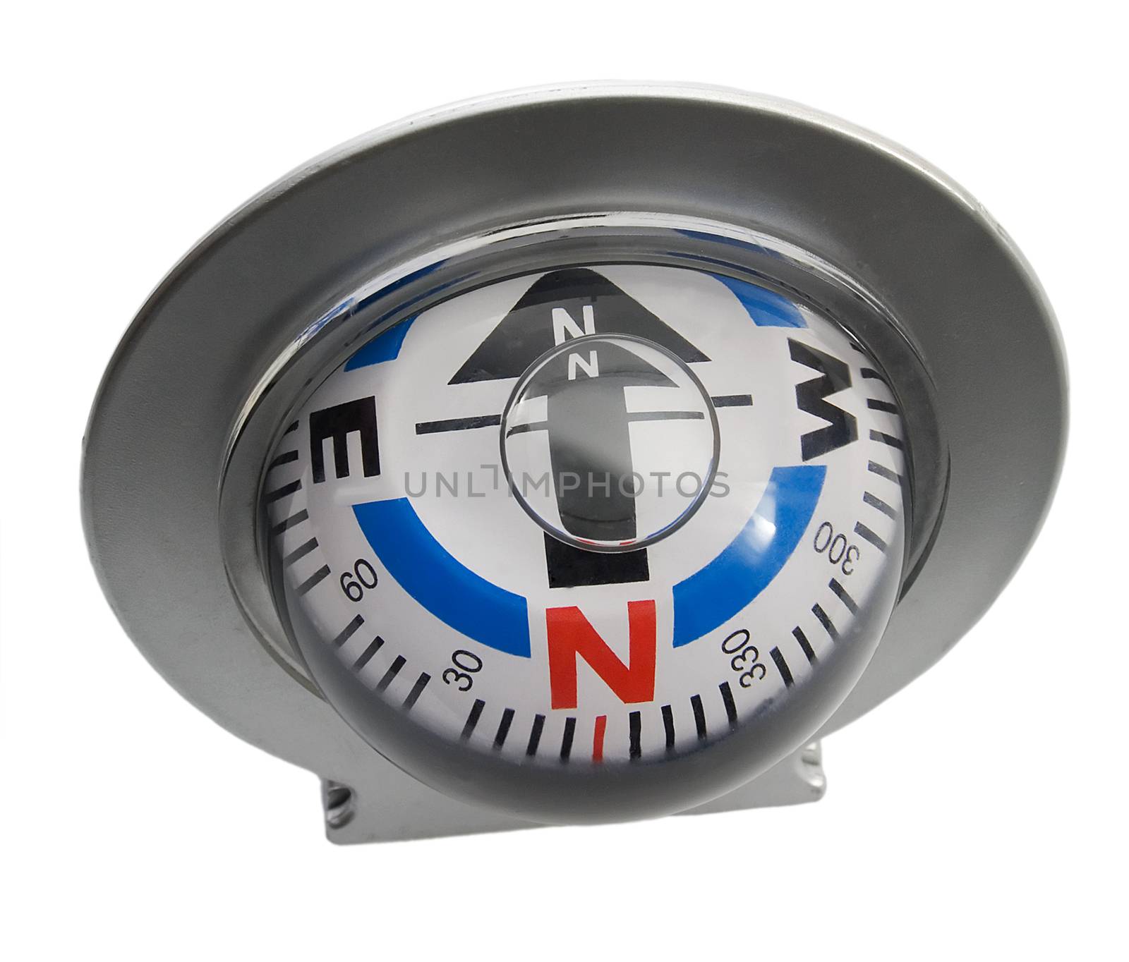 compass isolated on white background