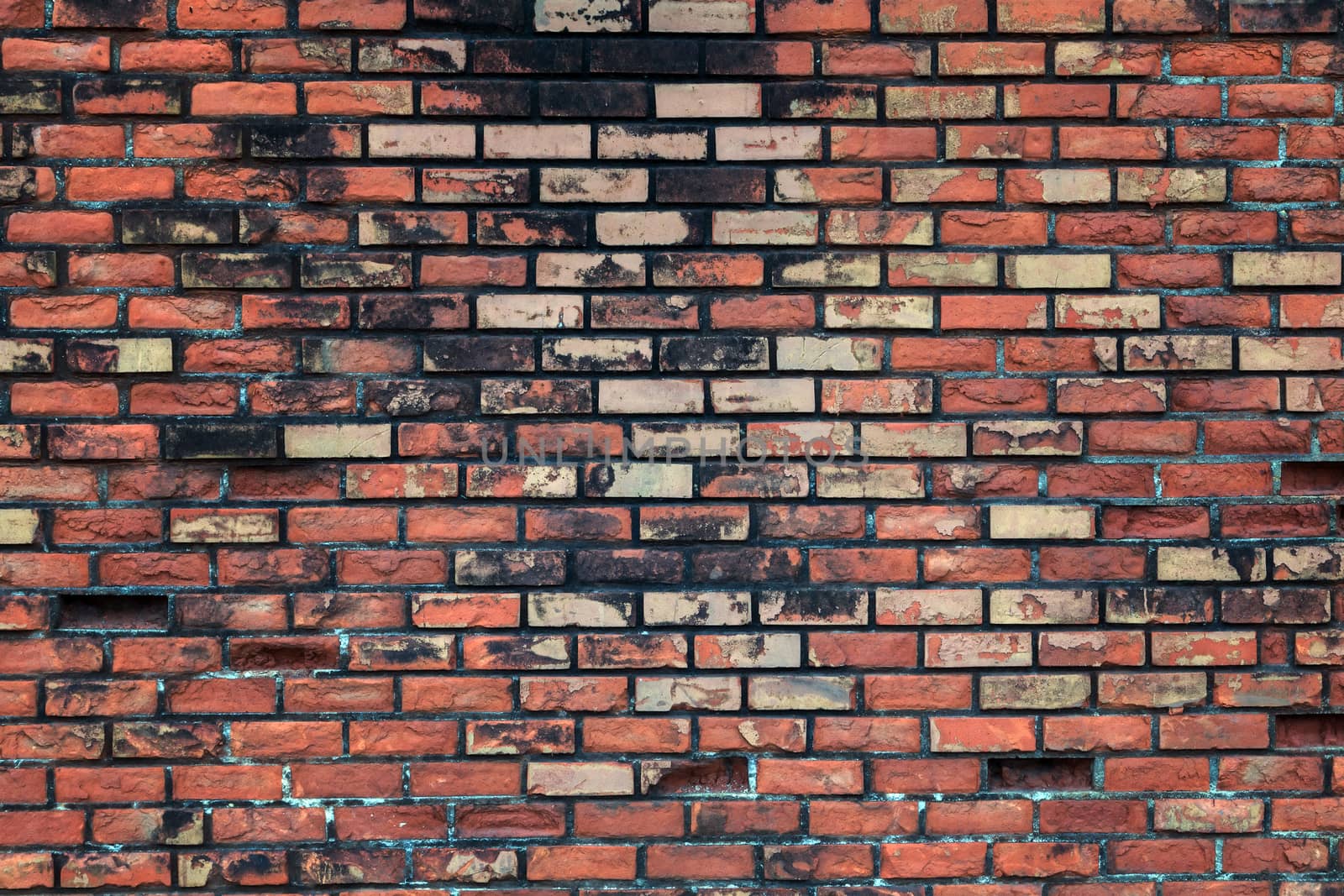 design of modern brick fence brickwall texture of modern style design decorative background