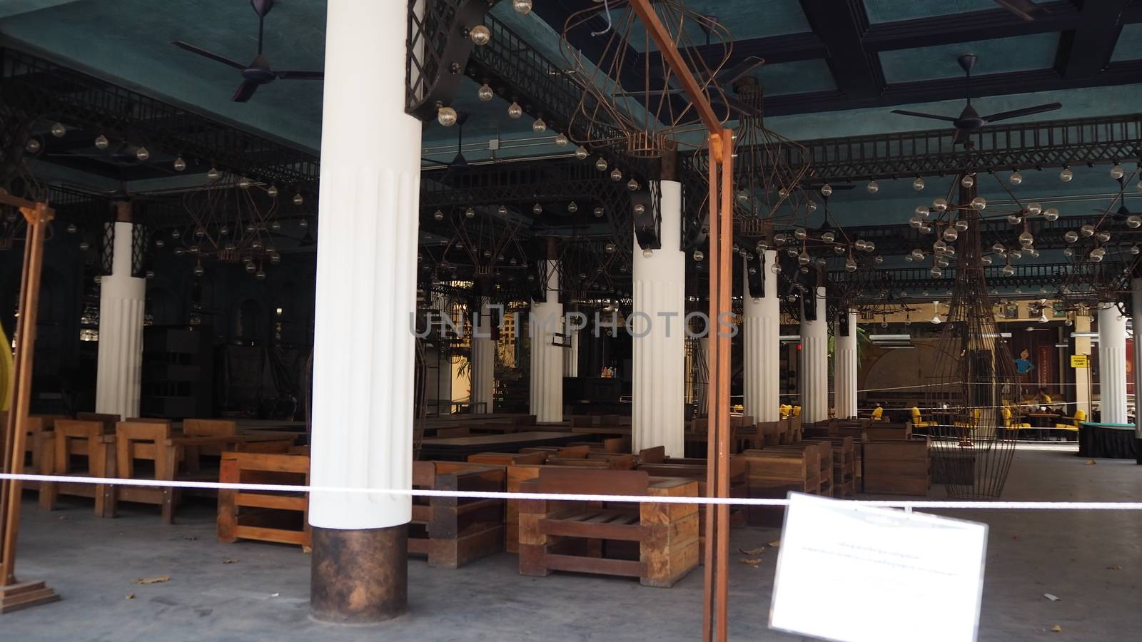 dead bars and restaurants close after no tourists visit cambodia main tourist areas in siem reap by AndrewUK