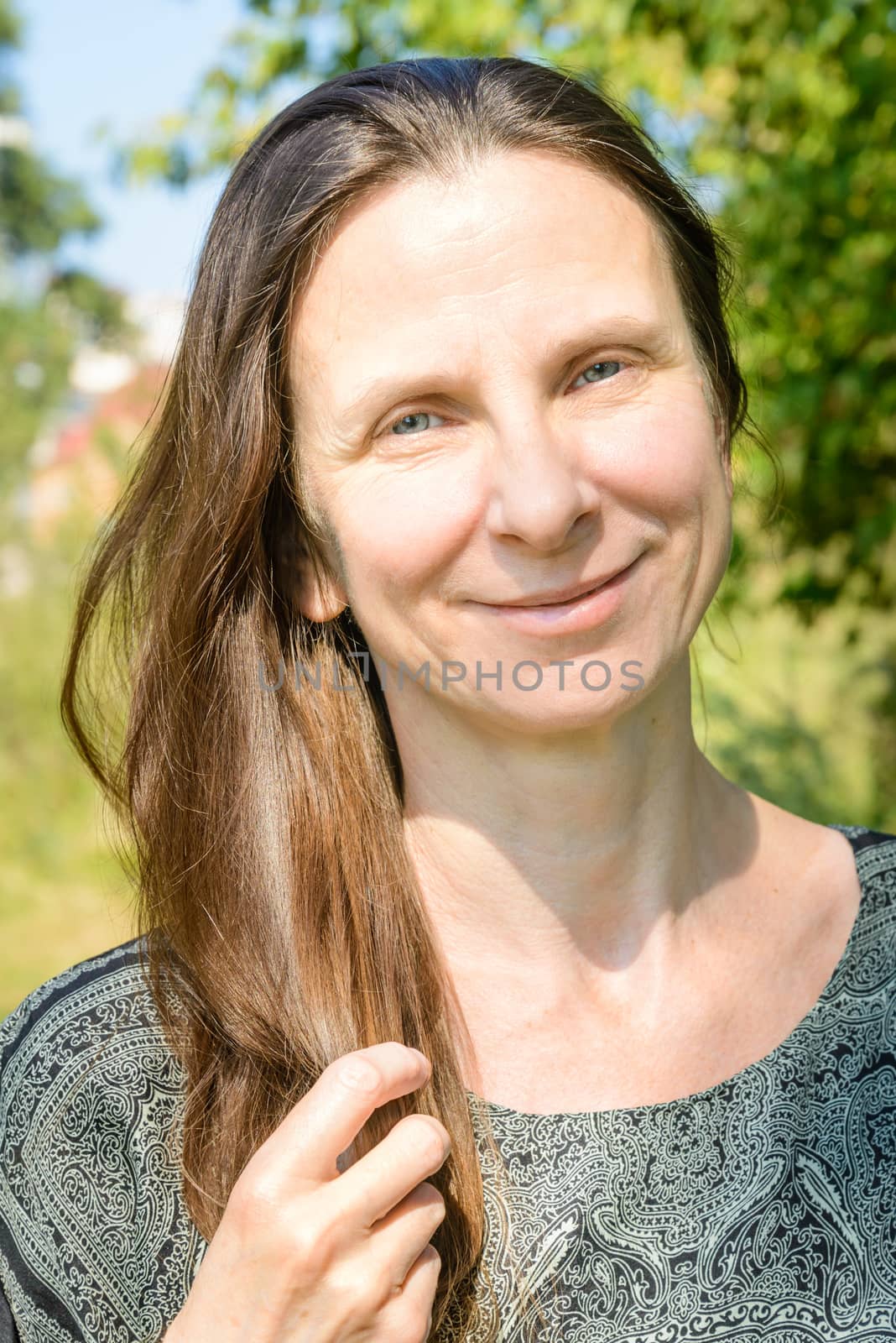 Mature Woman with Long Hair by MaxalTamor