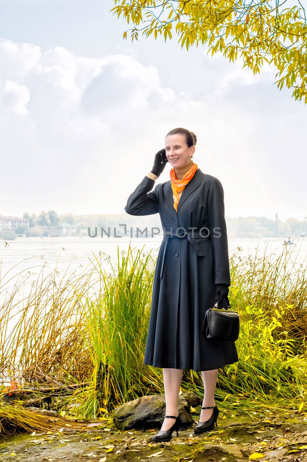 Buisiness Woman with Phone by MaxalTamor