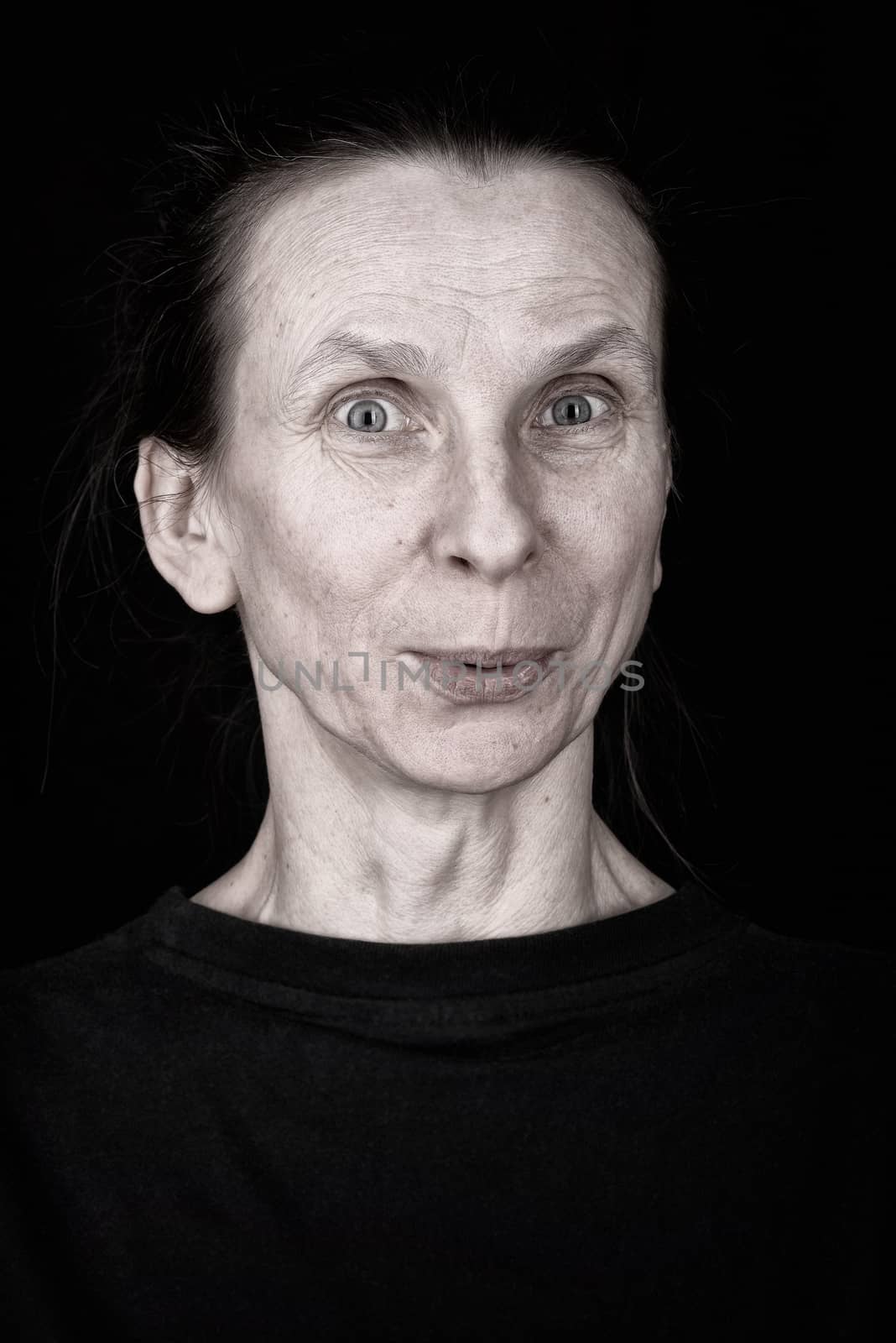 Apreciative Adult Woman Expression Portrait by MaxalTamor
