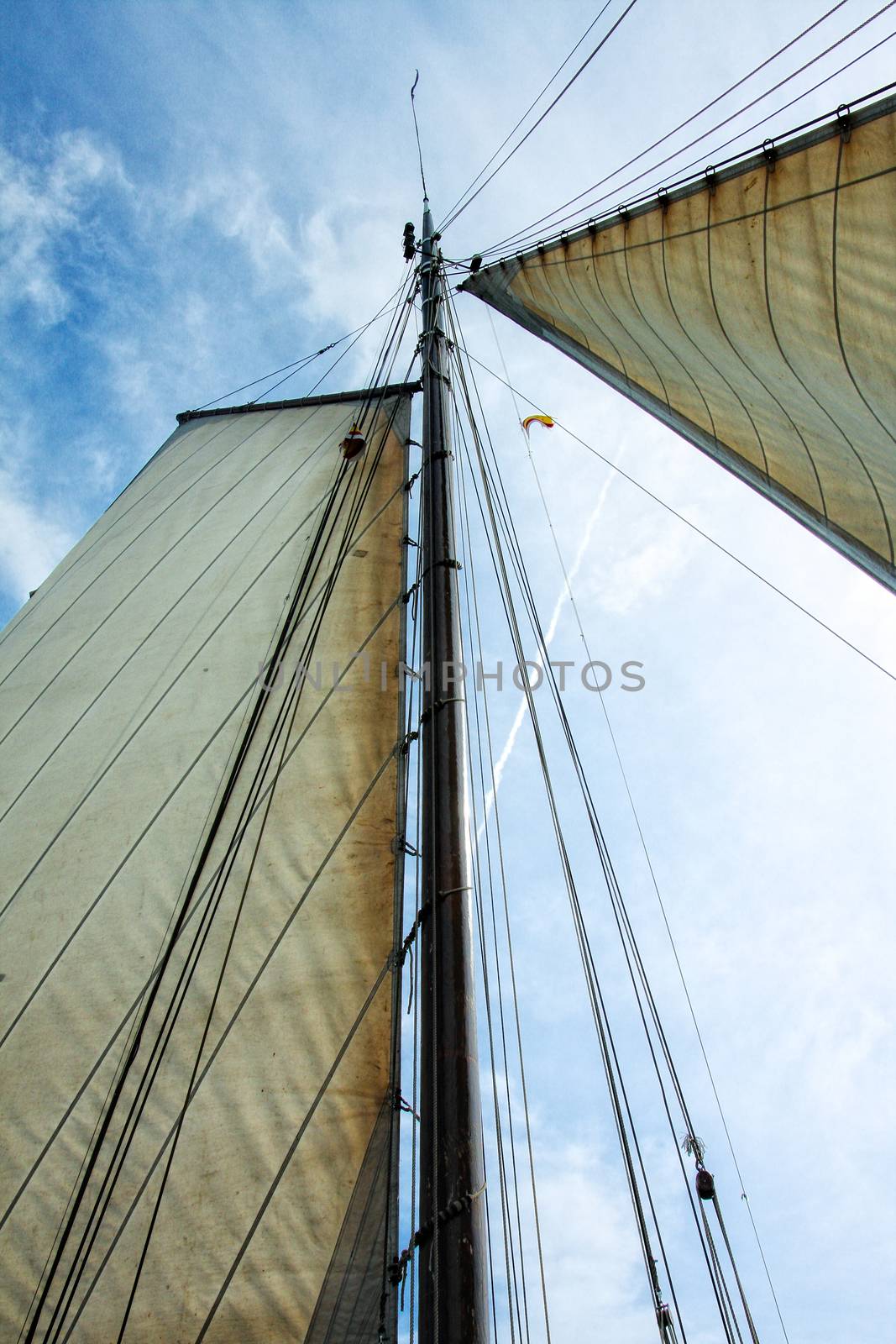 Sailing boat - closeup