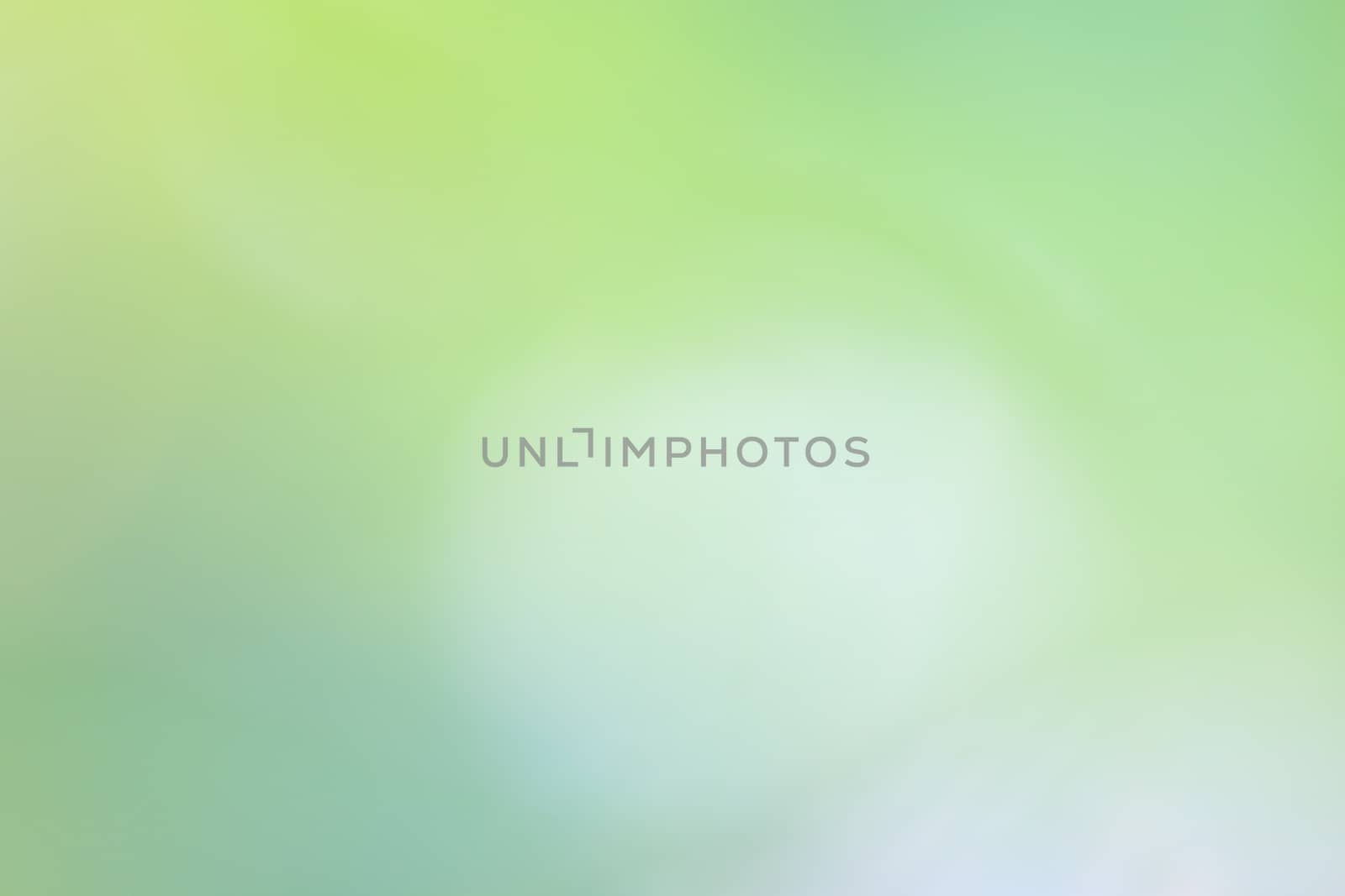 Background soft light green blurry pastel color, Green gradient graphic abstract art bright