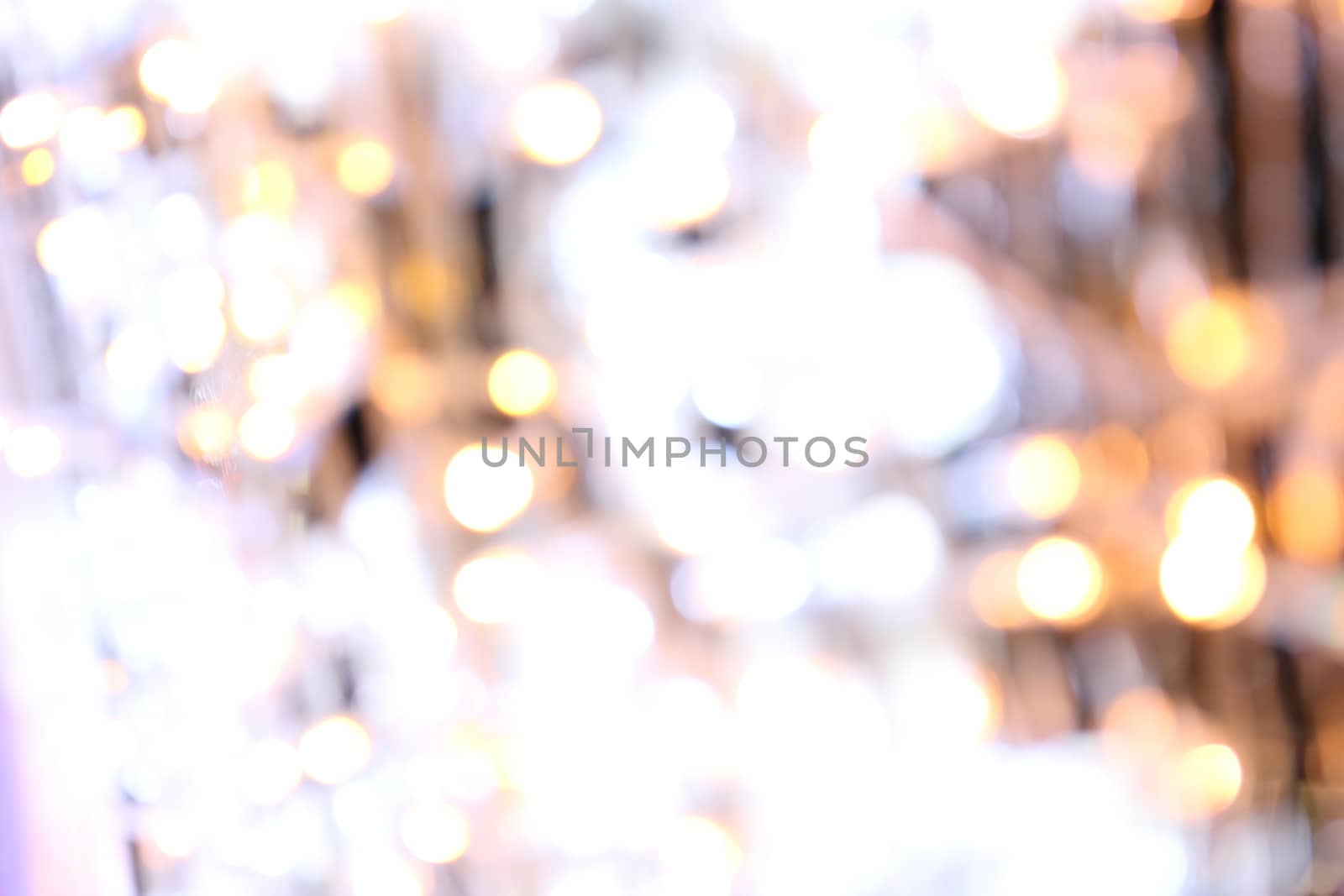 Bokeh background colorful of merry christmas, Happy new year bokeh lighting shine on night background, Bokeh glitter light, Glittering wallpaper