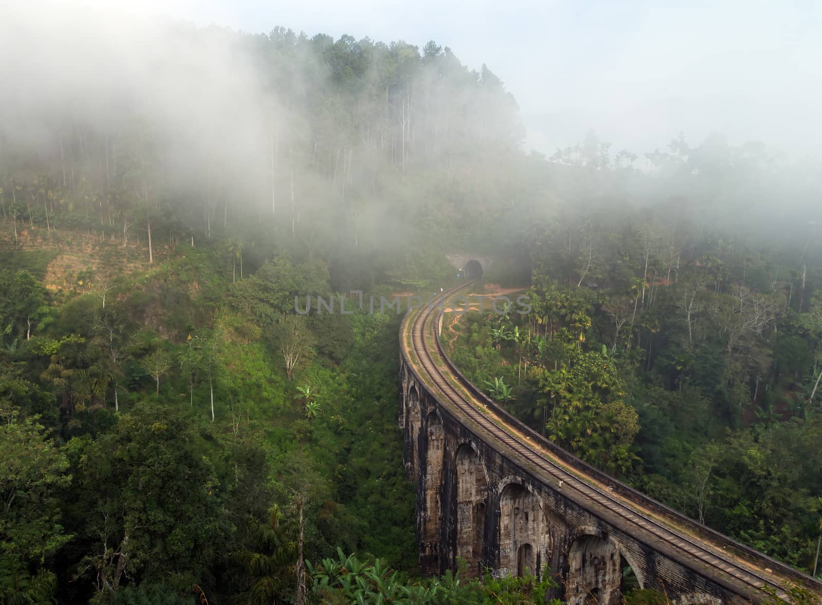 Arches Bridge in Demodara, Ella,railways Sri Lanka