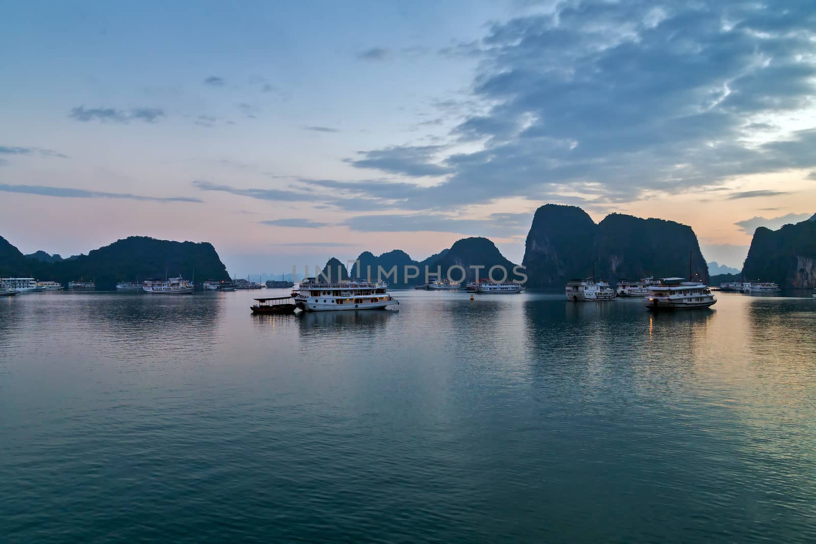 Ha Long Bay, Vietnam. Unesco World Most popular place.