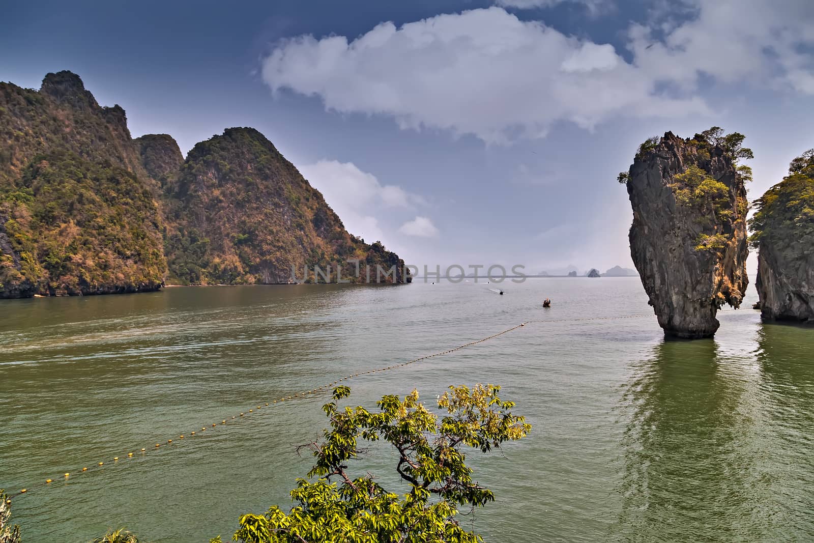 James Bond island, Khao Phing Kan Pang Nga bay. Thailand