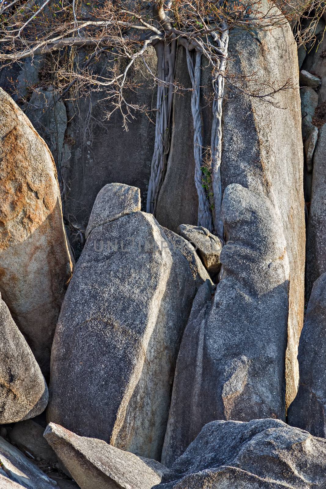 rock formations on Koh Samui’s south coast, known as Grandpa (Ta) and Grandma (Yai), look, respectively, like male and female genitalia. Thailand