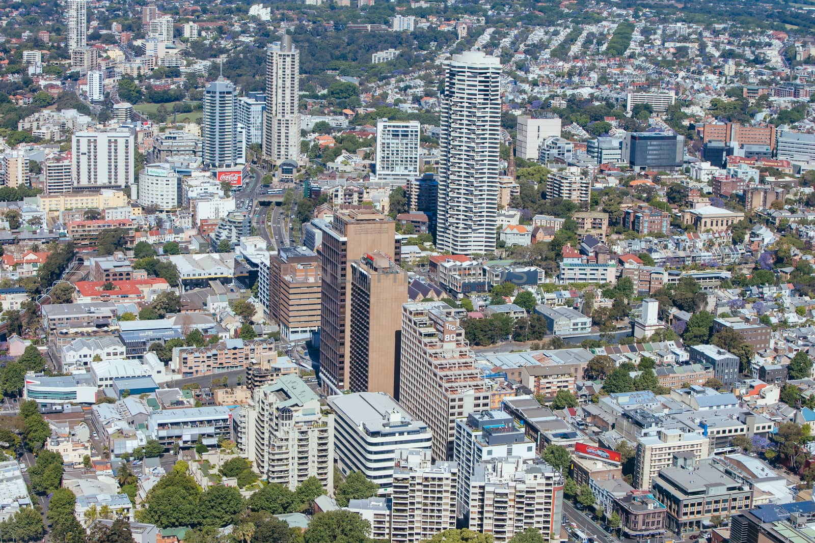 Aerial View of Sydney Building Architecture by FiledIMAGE