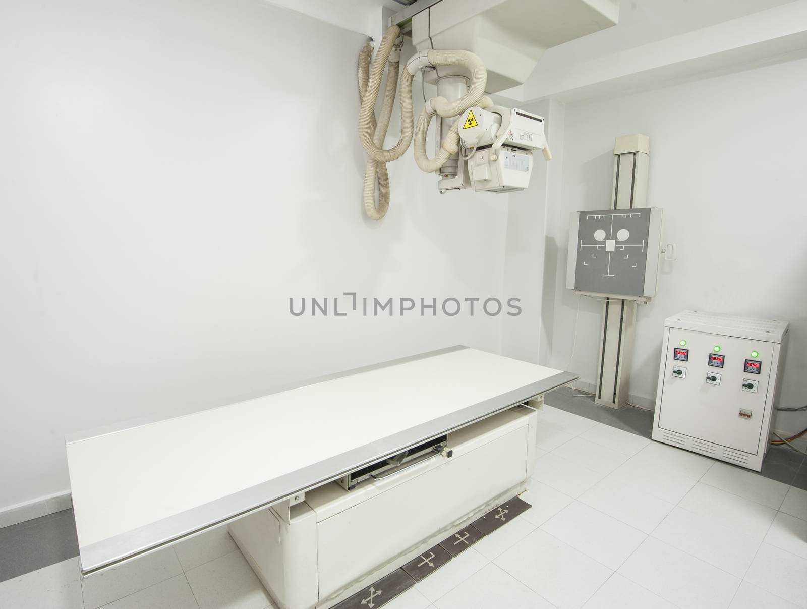 X-ray machine in hospital medical center by paulvinten