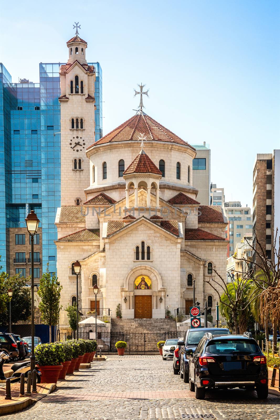 Cathedral of Saint Elias and Saint Gregory the Illuminator, Armenian Catholic church, Beirut, Lebanon