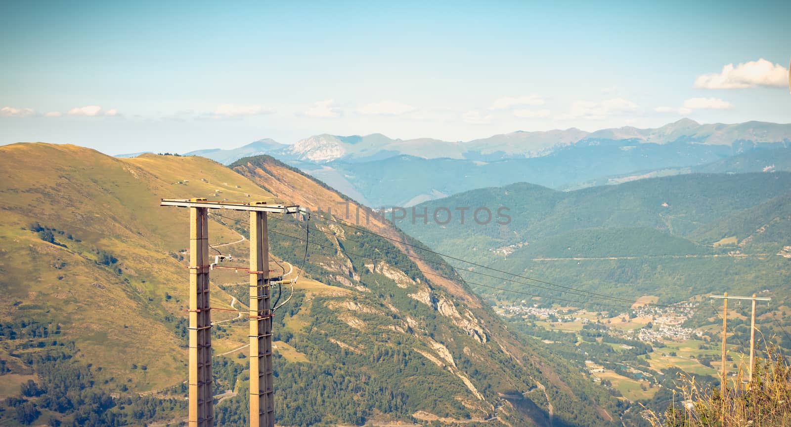 Pyrenees view from the Pla D Adet ski resort by AtlanticEUROSTOXX