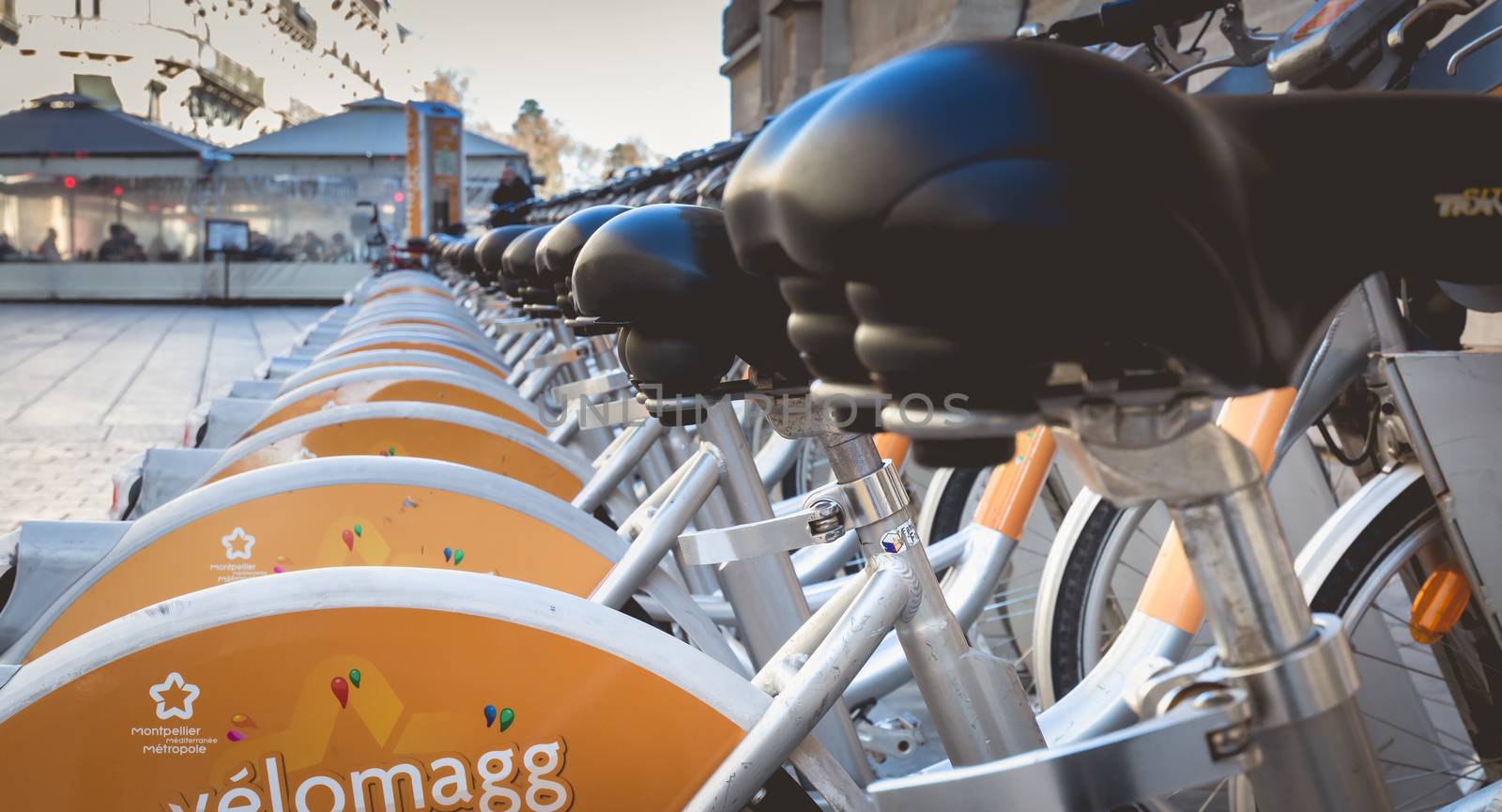 Velomagg bike sharing city bikes for rental in Montpellier by AtlanticEUROSTOXX