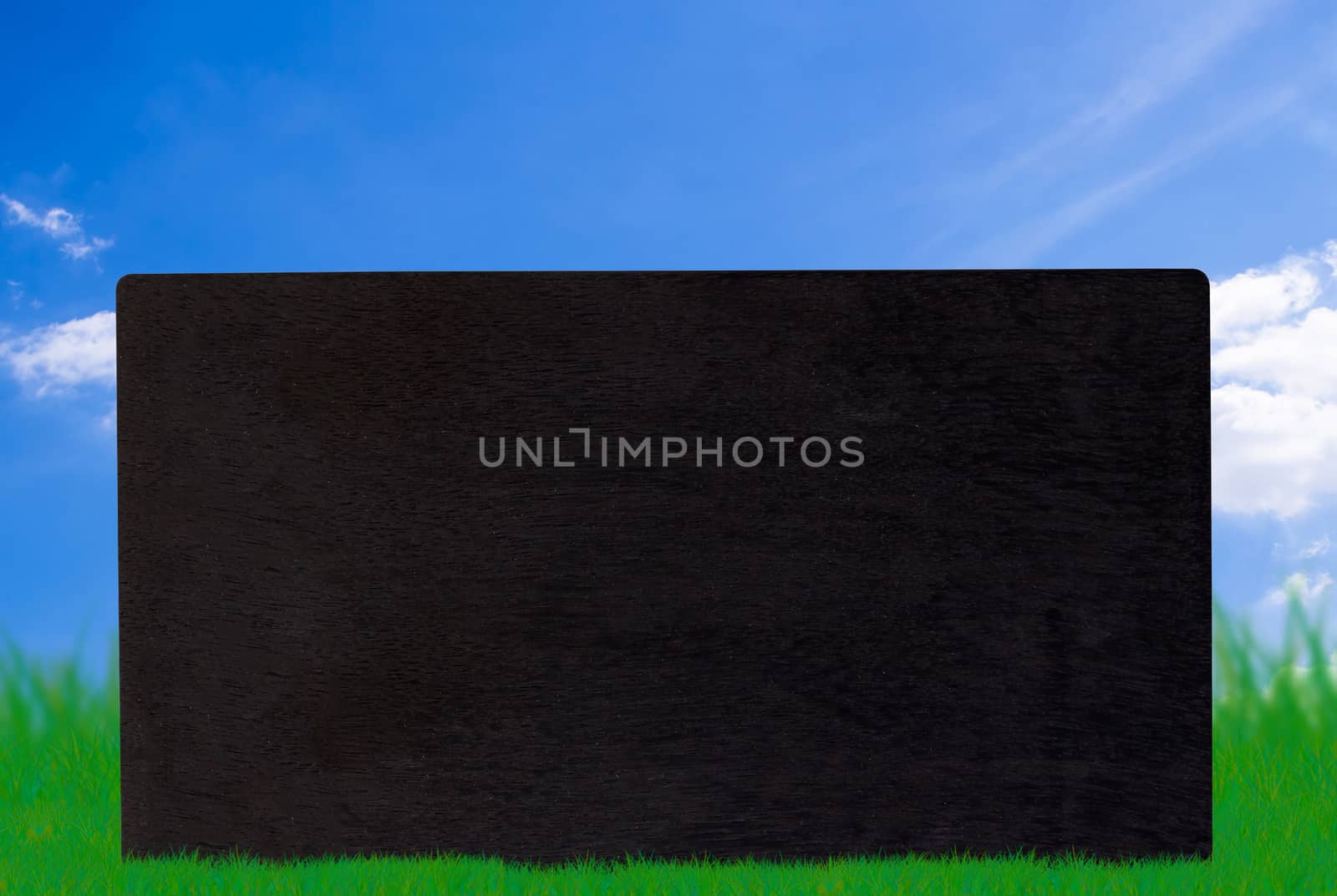 Blackboard/Chalkboard on Grass by Fnatic12